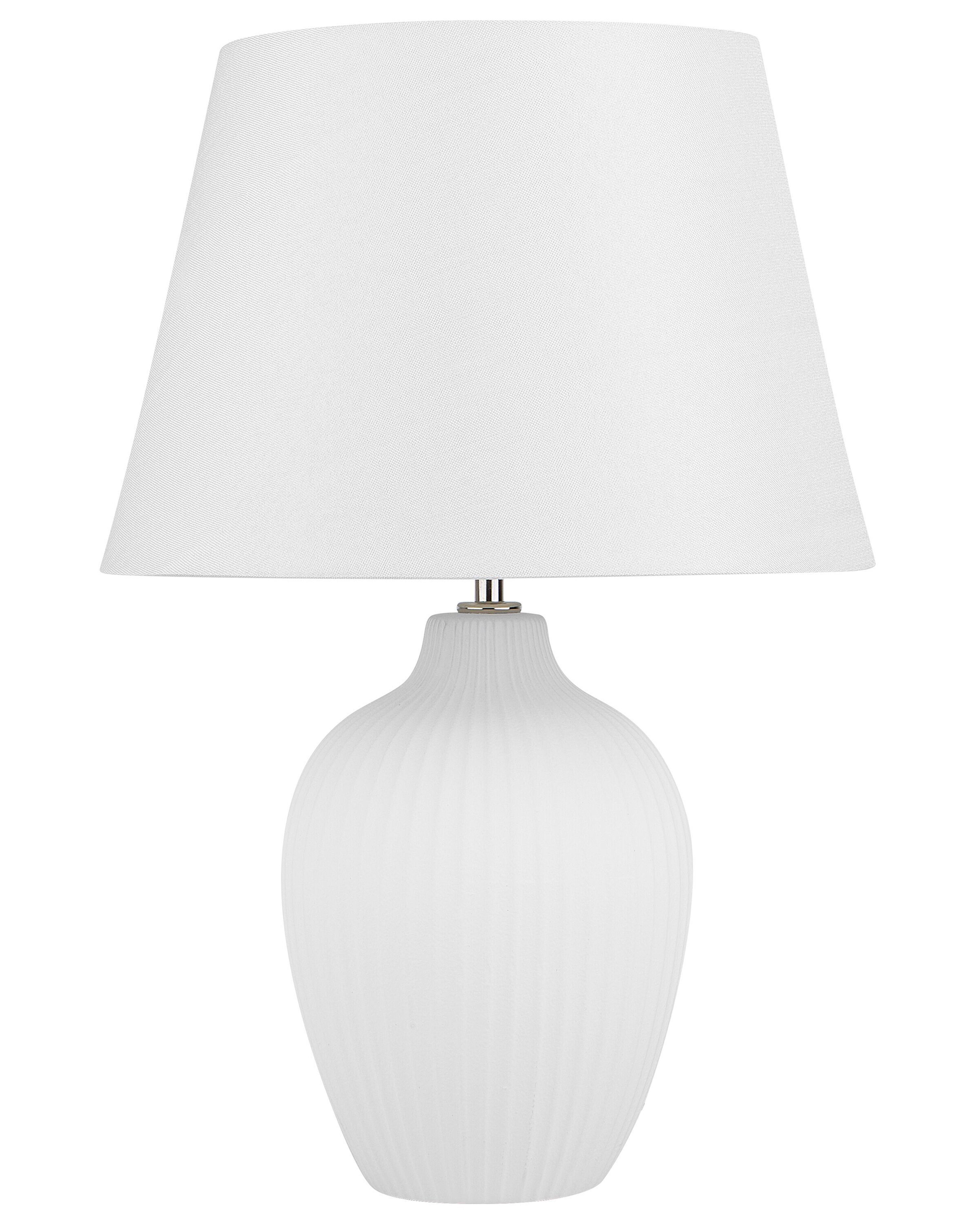 Table Lamp FERGUS Ceramic White