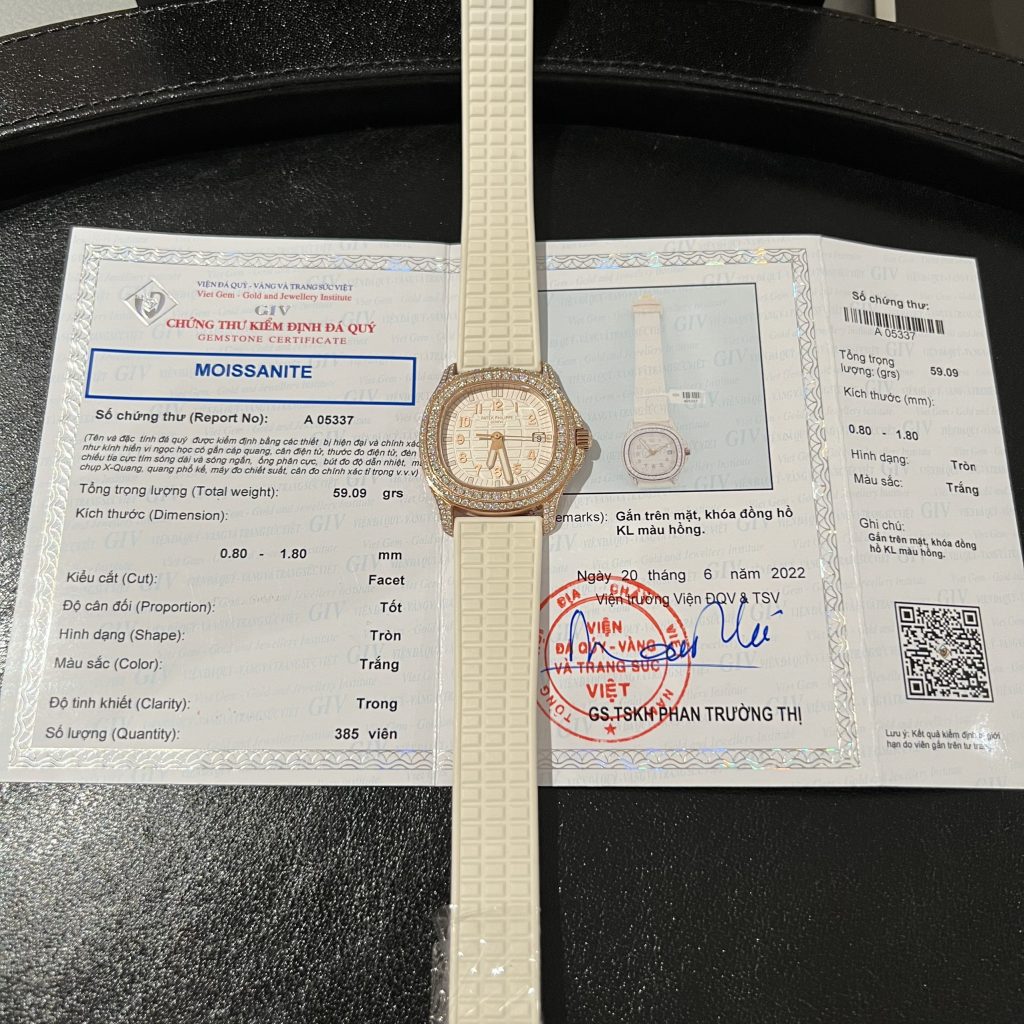 Patek Philippe 5067 Best Replica Watch Gold Wrapped + Moissanite Diamonds Custom 35.5mm - Top club