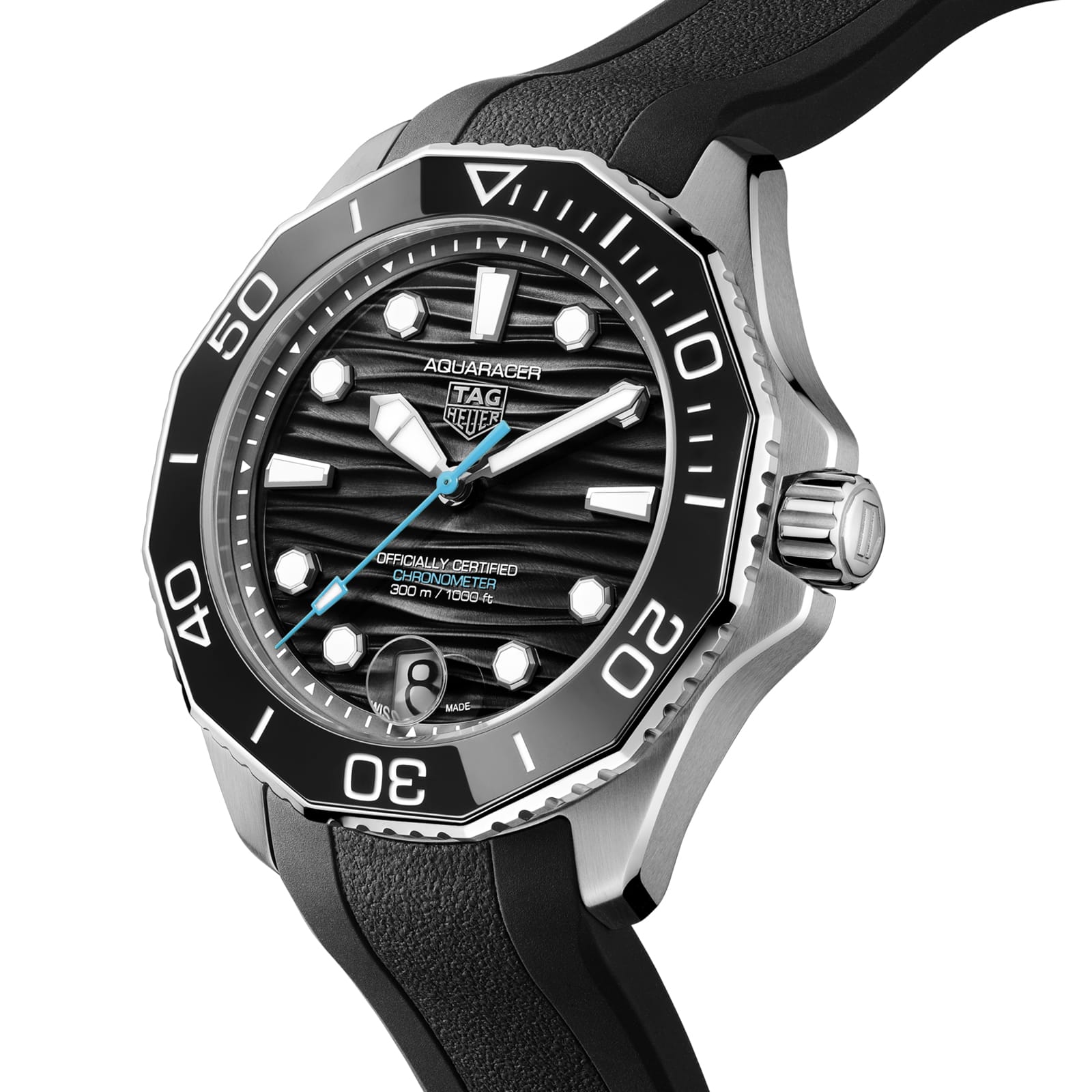 TAG Heuer Replica Watch Aquaracer Professional 300 Date Automatic 42 mm Steel(1:1 replica) - Top club