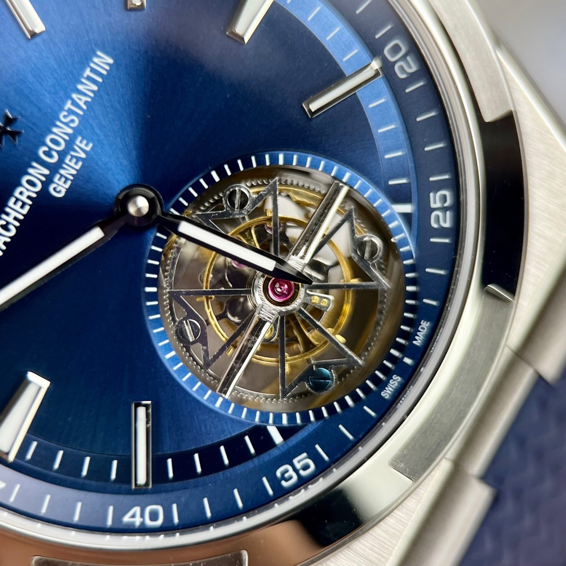 Vacheron Constantin 6000V Replica 1:1 Watch Blue 42.5mm - Top club
