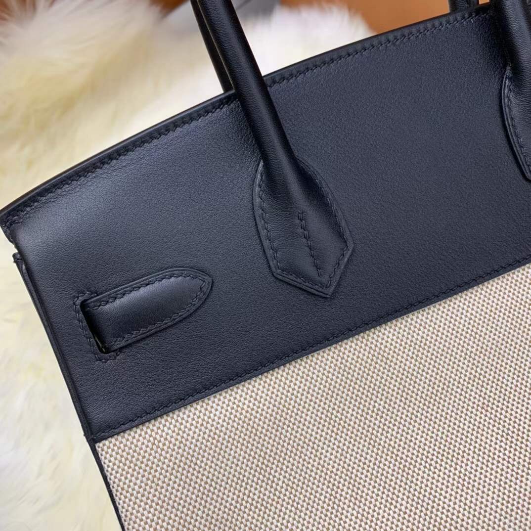 Hermes Birkin 30cm Swift Leather Gold Palladium Hardware