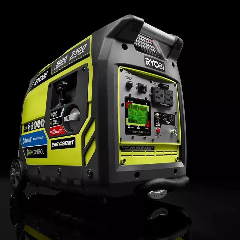 Ryobi 2,300-Watt Gasoline Inverter Generator - Image 2 Ryobi 2,300-Watt Gasoline Inverter Generator - Image 2