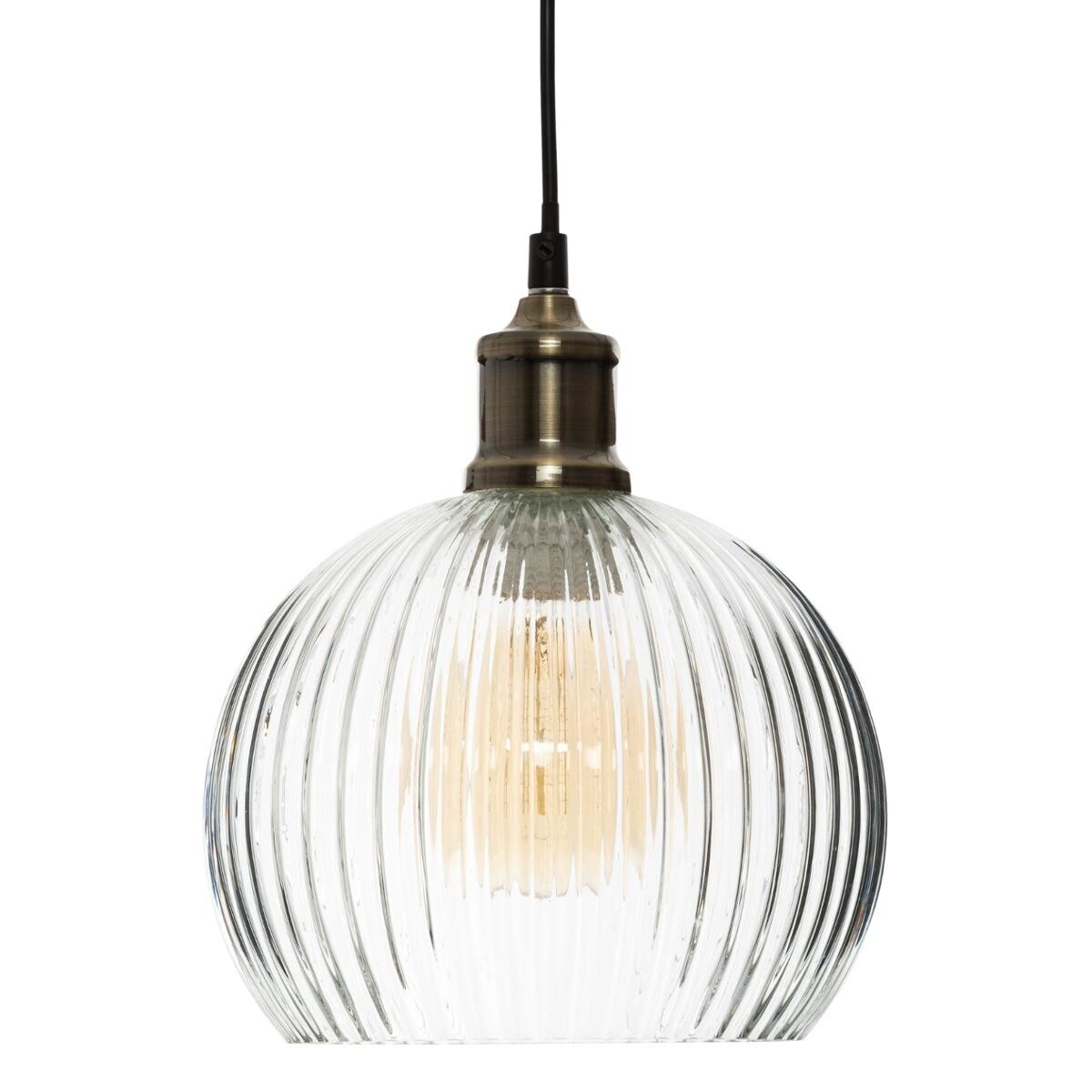 Suspension lamp "Laye" Glass, D.20 cm