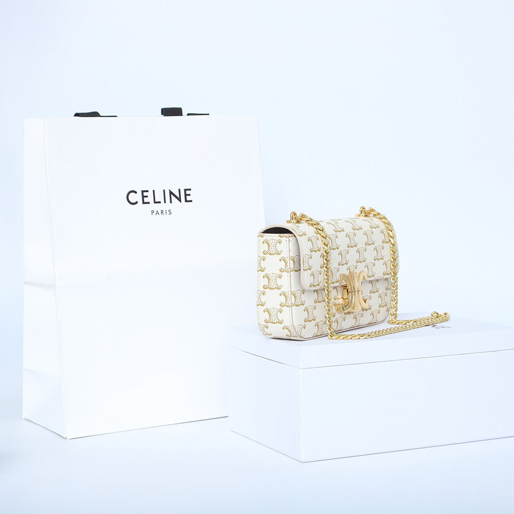 CELINE CHAIN SHOULDER BAG CLAUDE1:1High-quality replica