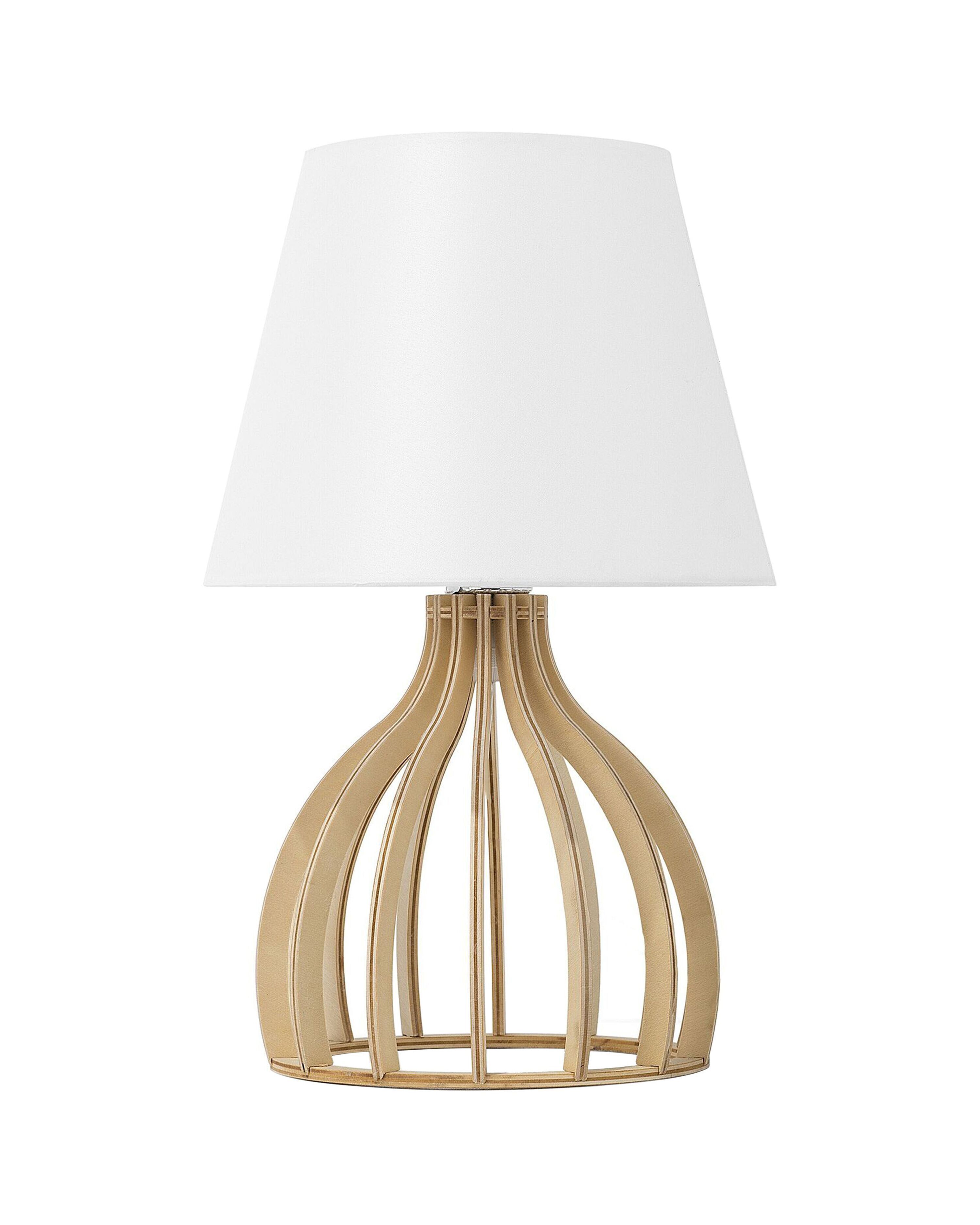 Table Lamp AGUEDA Brown/ White