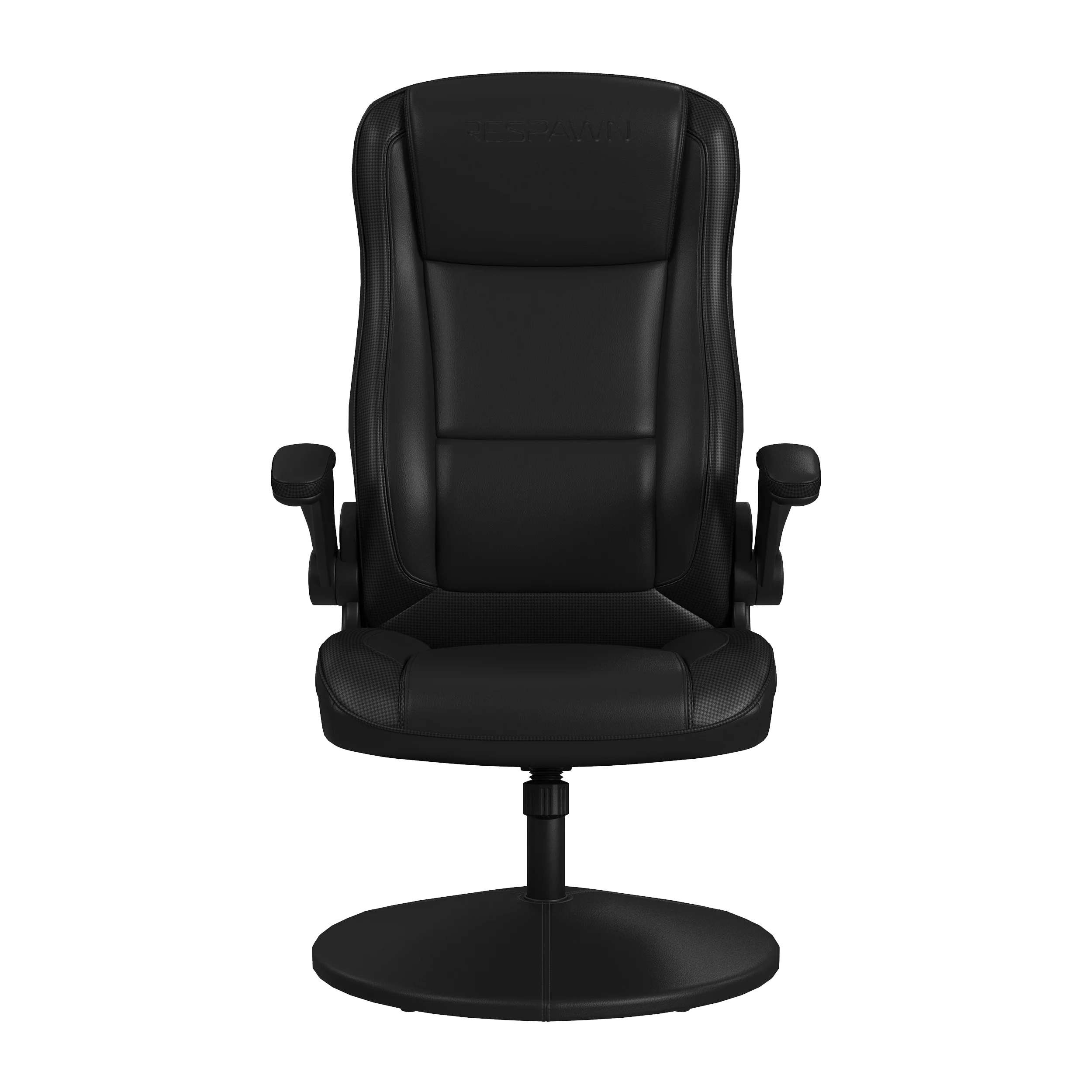 RESPAWN 800 Swivel Rocker Gaming Chair - Ergonomic Floor Gaming Seat with Lumbar Support, Flip Up Armrest, High Back, Pedestal Base, Comfortable No Wheels Console Video Game Rocker Chair - Red - Image 50