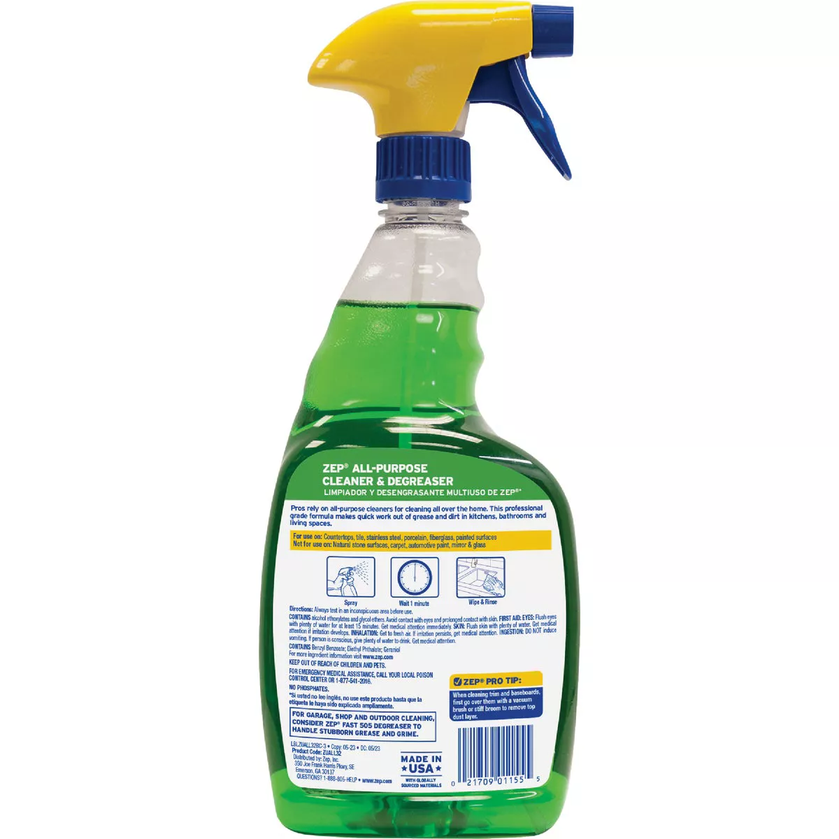 Zep 32 Oz. All Purpose Liquid Cleaner & Degreaser