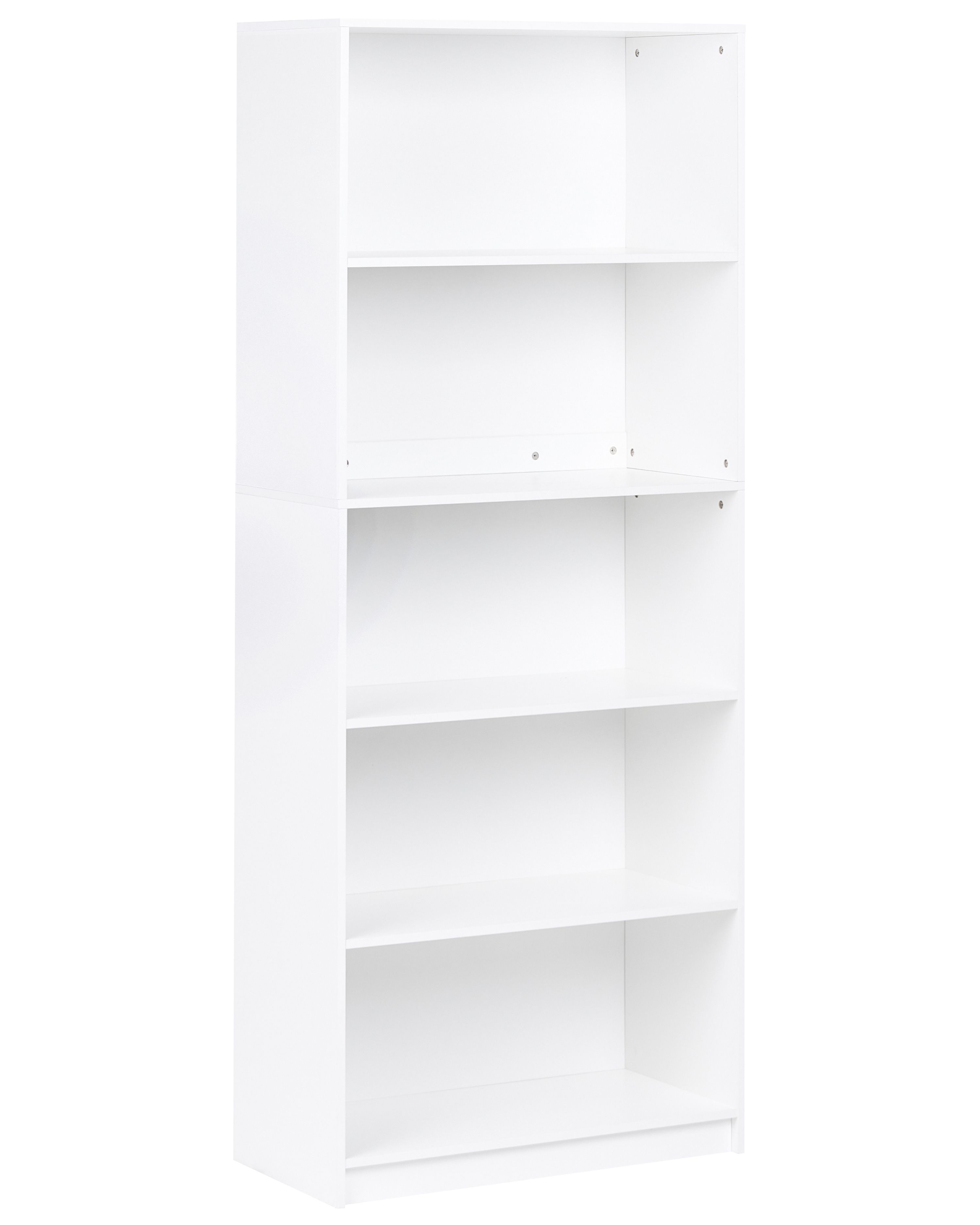 5 Tier Bookcase ZEHNA 197 cm White