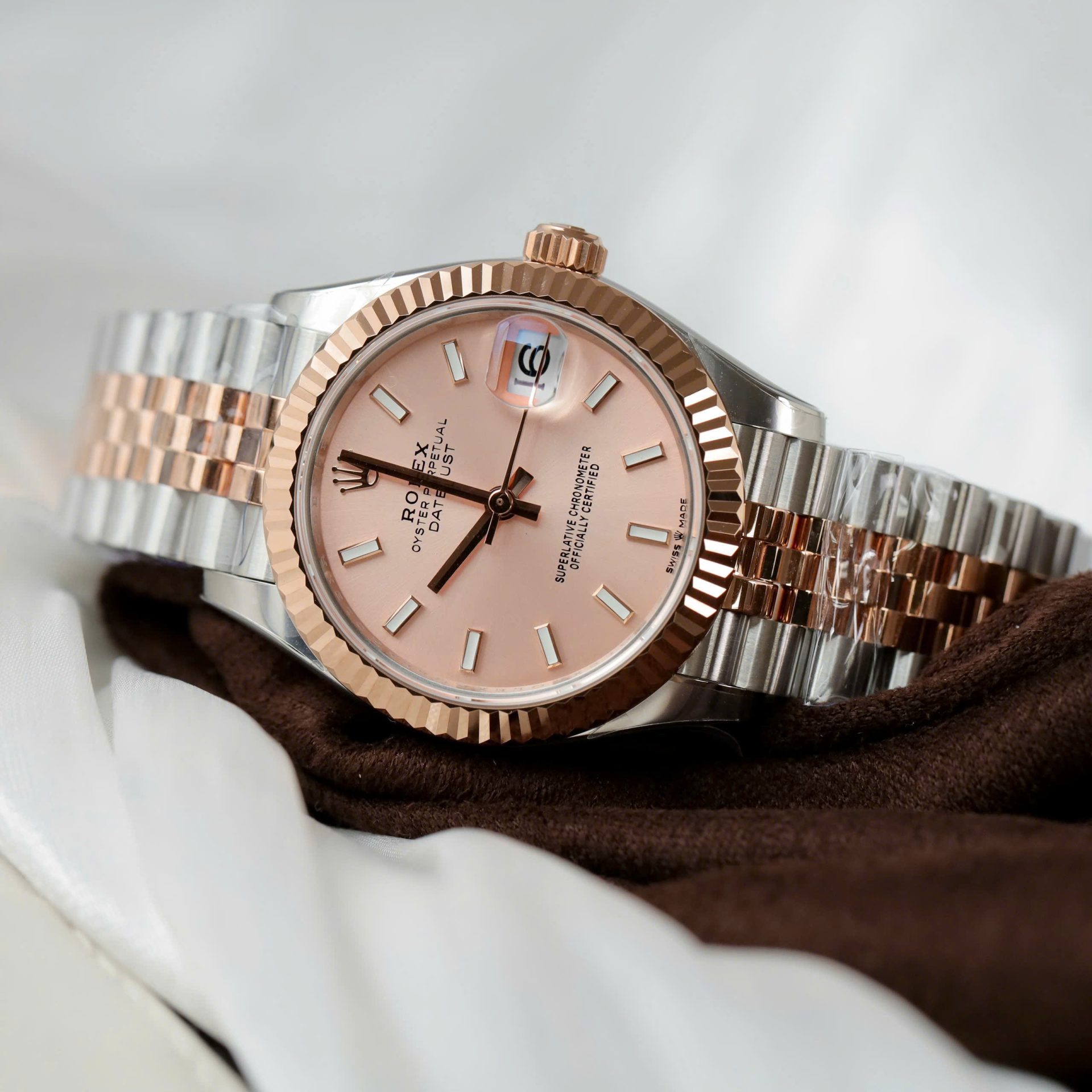 Rolex DateJust Imitation Luxury Watches Pink Dial Jubilee Strap THB Factory 31mm - Top club