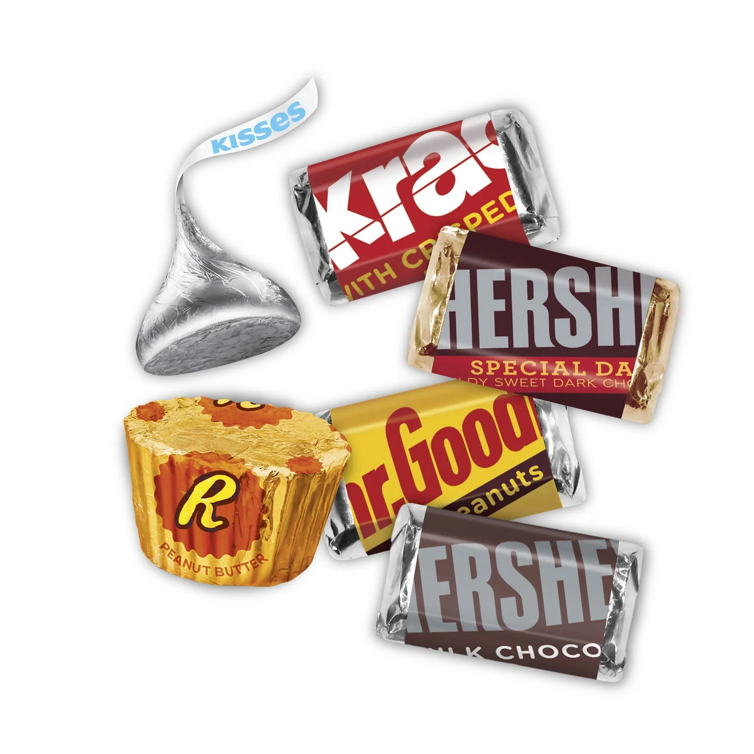 Hershey's and Reese's Assorted Chocolate Flavored, Halloween Candy Party Pack, 35 oz - Image 4 Hershey's and Reese's Assorted Chocolate Flavored, Halloween Candy Party Pack, 35 oz - Image 4