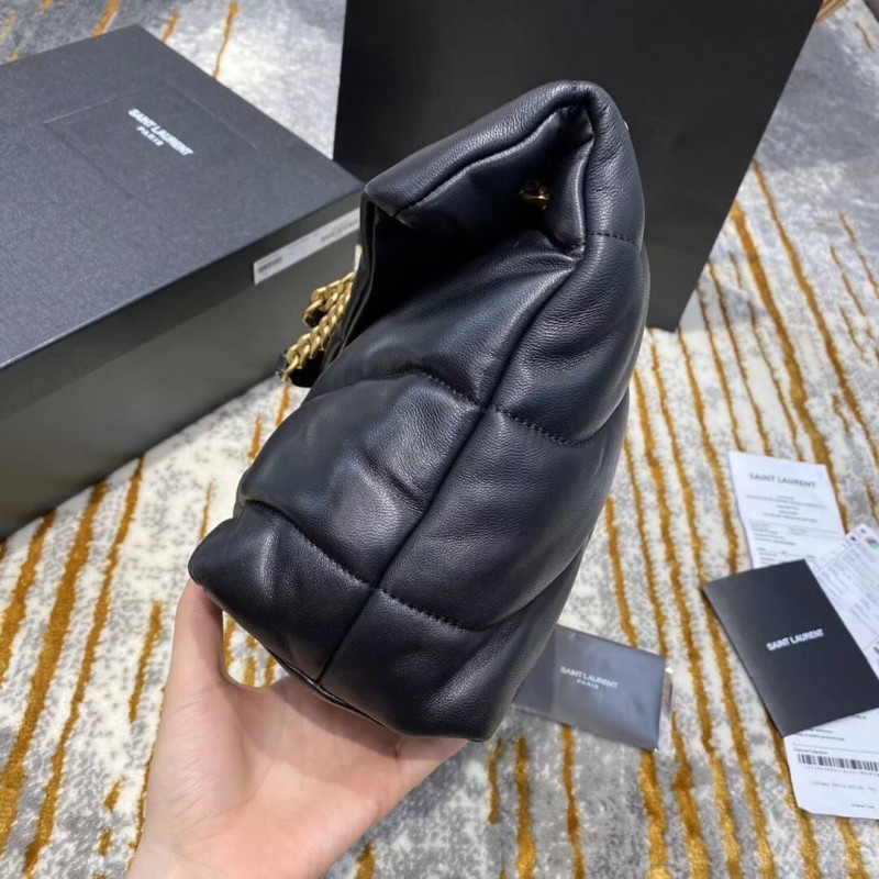 Replica Saint Laurent Loulou Puffer Medium Bag In Quilted Lambskin 57747511:1High-quality replica
