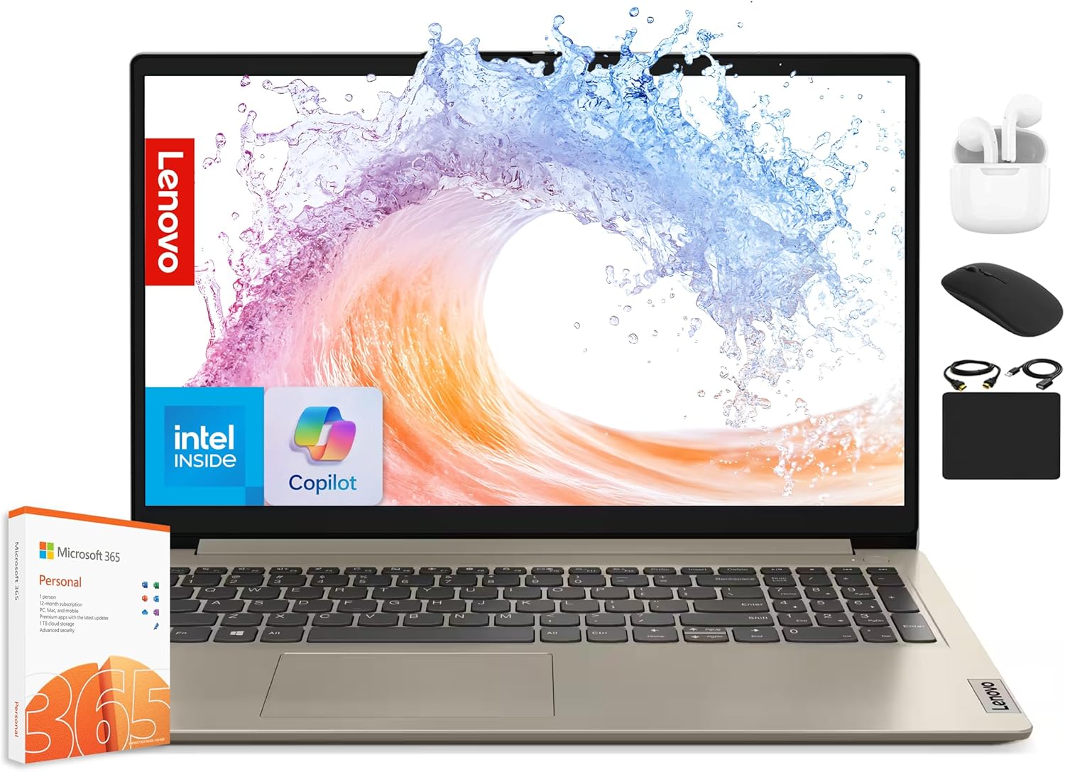 Lenovo IdeaPad Laptop for Business Student 2025, 15.6