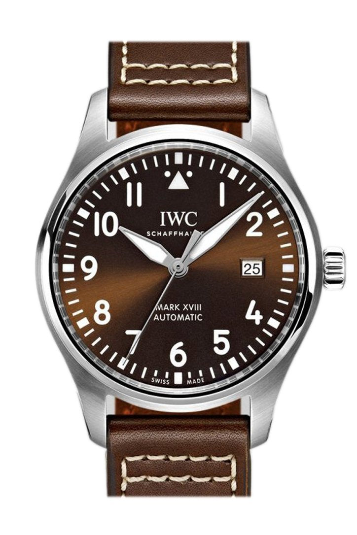 IWC Pilot Mark XVIII Edition Automatic Brown Dial 40mm Men's Watch IW327003(1:1 replica) - Top club