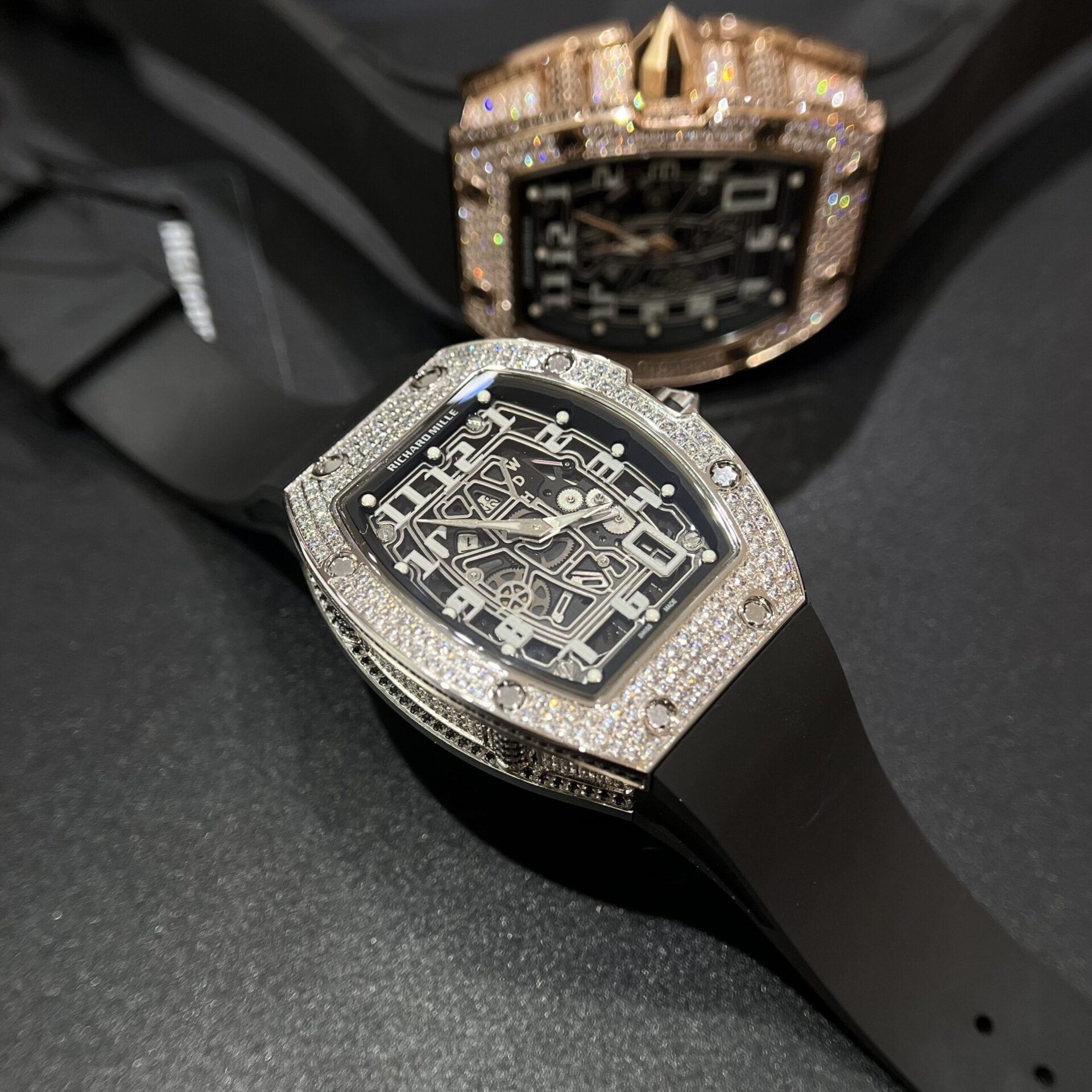 Richard Mille Replica Watch RM67-01 Rubber Strap 40mm - Elite Watch Atelier