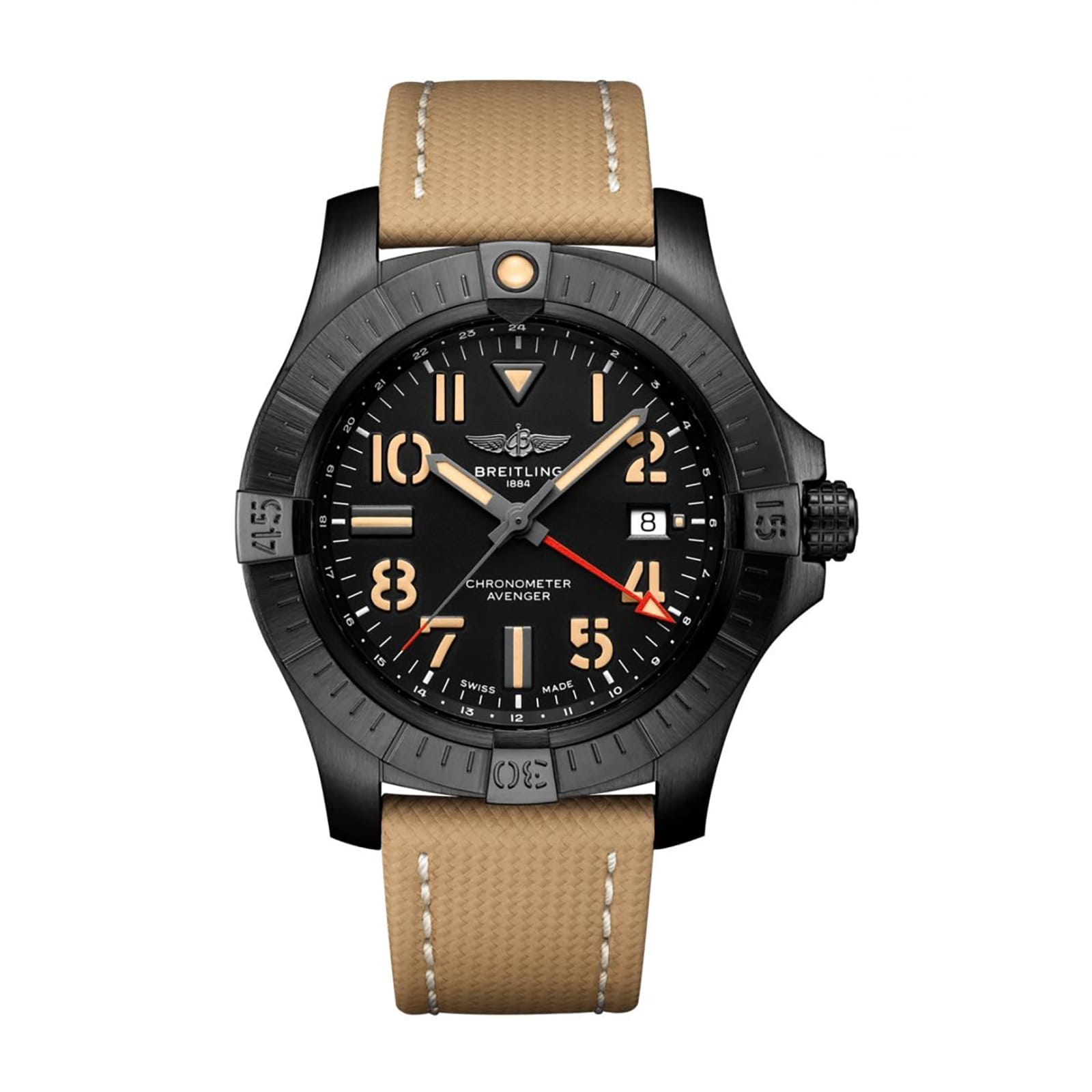Fake Breitling Replica Watches Avenger Automatic Gmt 45 Night Mission(1:1 replica) - Top club