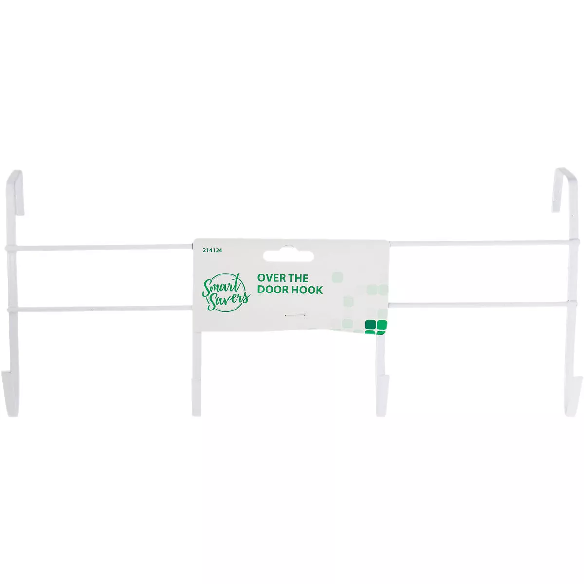 Smart Savers White Iron Over The Door Hook