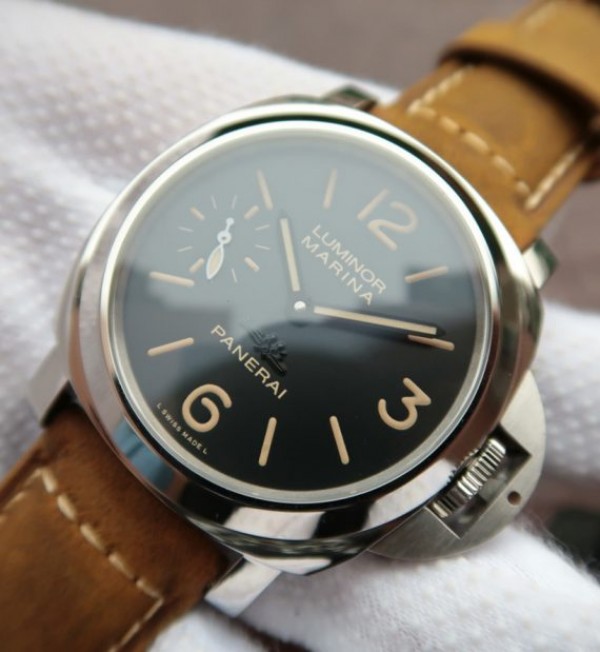 Replica Panerai XF PAM411 Firenze Brown Asso Strap A6497 - Elite Watch Atelier