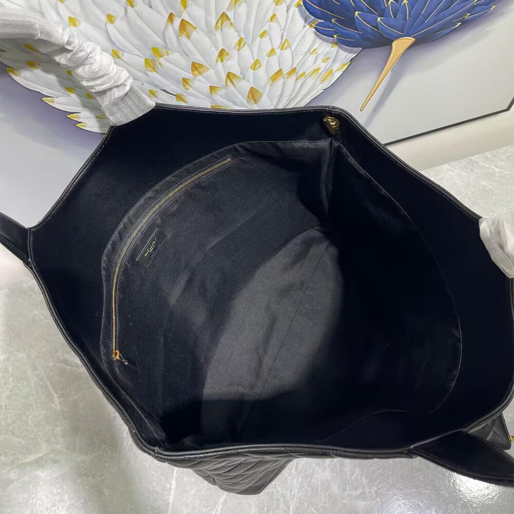 YSL ICARE MAXI SHOPPING BAG IN QUILTED LAMBSKIN1:1High-quality replica
