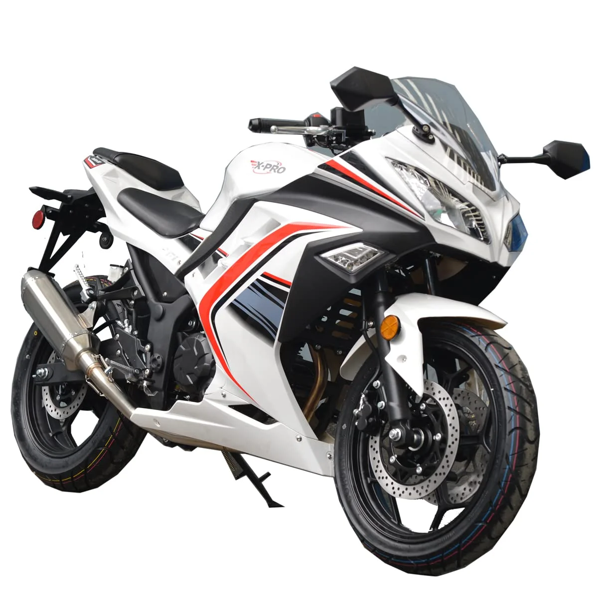X-Pro Brand New 250cc EFI Fuel Injection Dirt Bike Motorcycle Street Bike, 6 Manual Transmission Electric Start 17" Wheels Assembled in Crate - Image 16