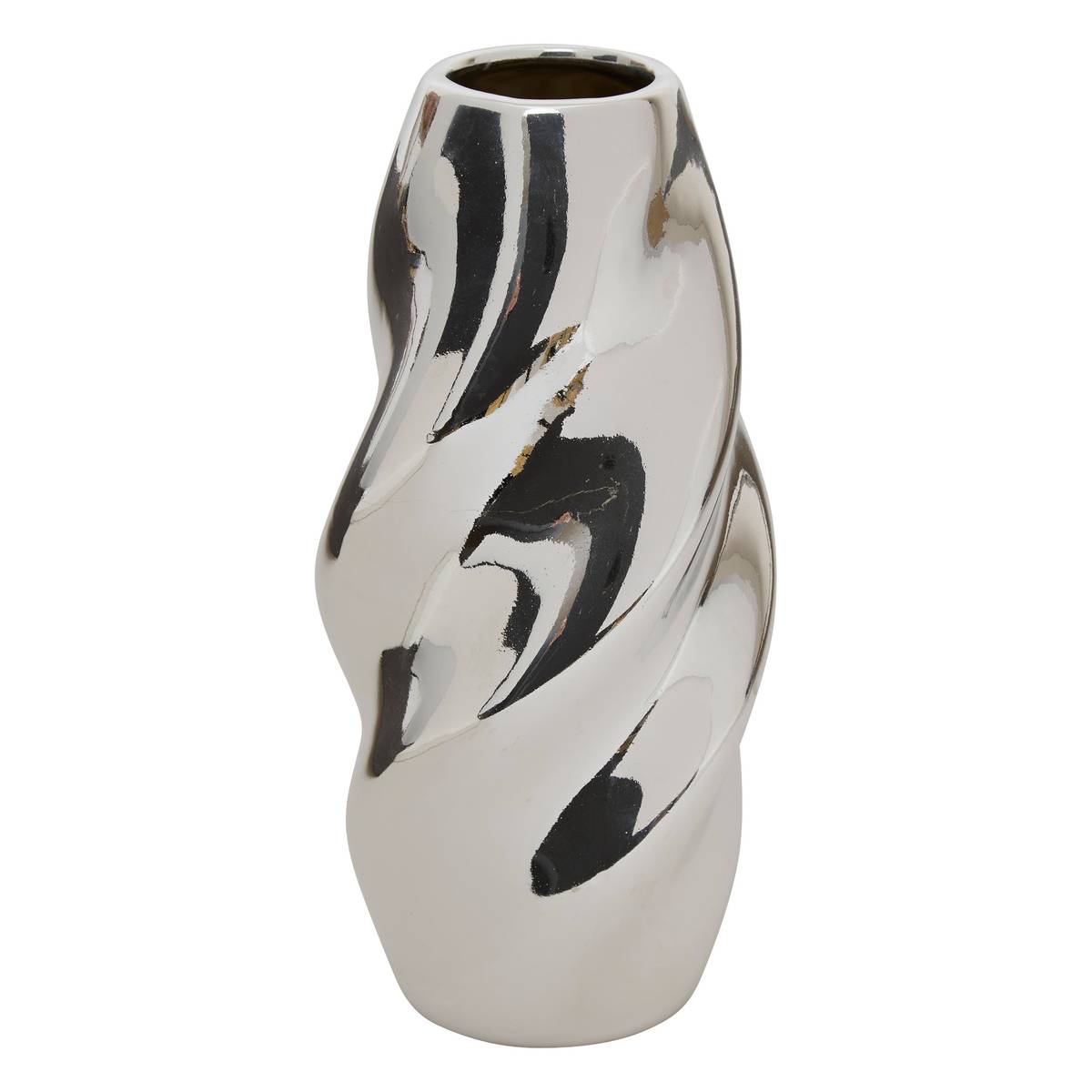 Vase "Sky" Silver, H.21.5 cm