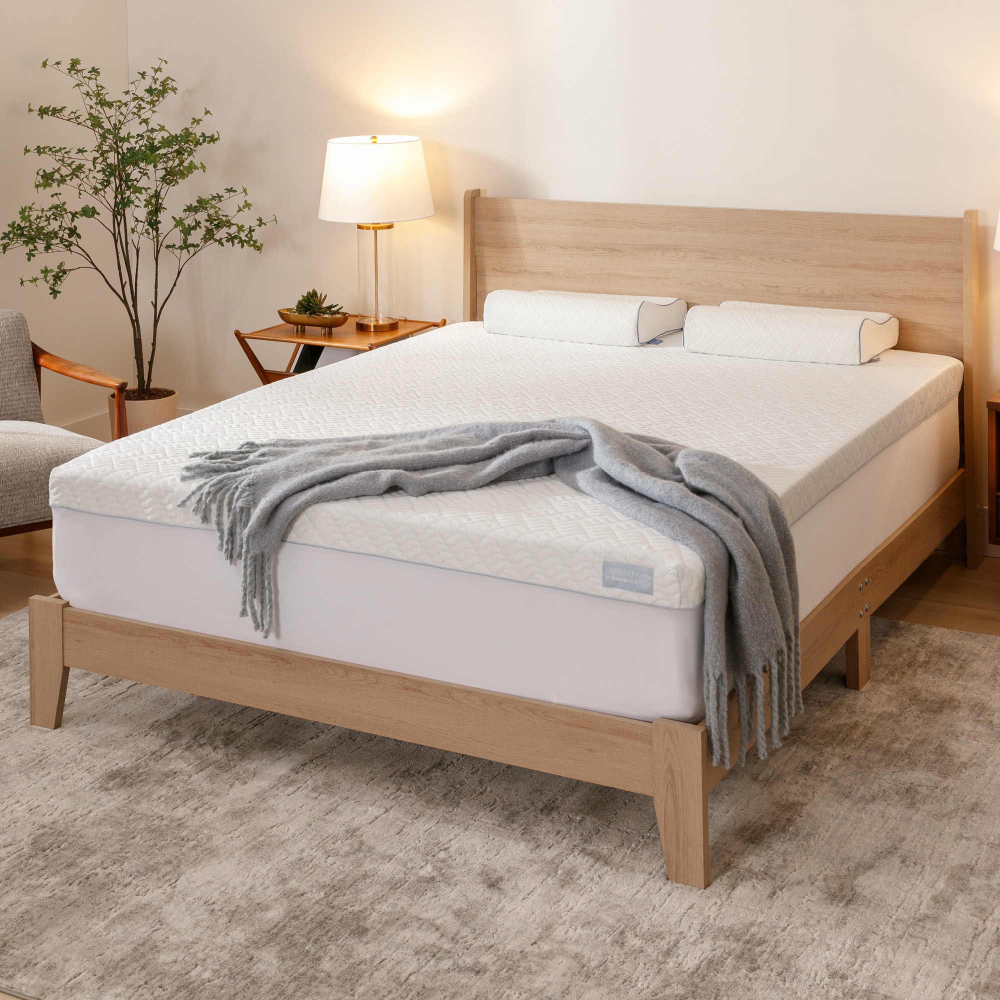 Serenity by Tempur-Pedic 3” Cooling Memory Foam Mattress Topper