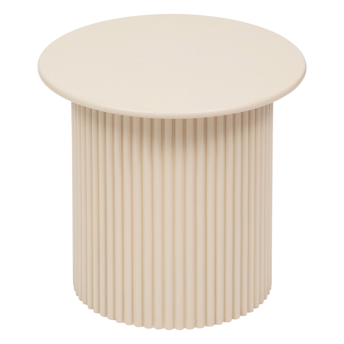 2 nesting tables "Eino" Beige, 40x40x38 cm