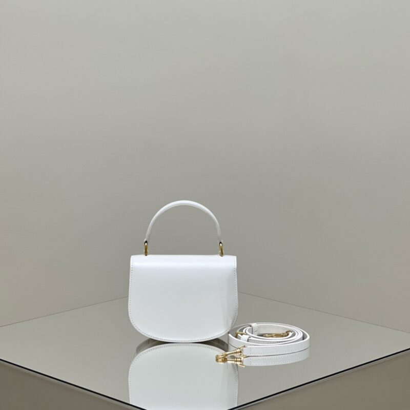 Replica Celine Mini Triomphe White1:1High-quality replica