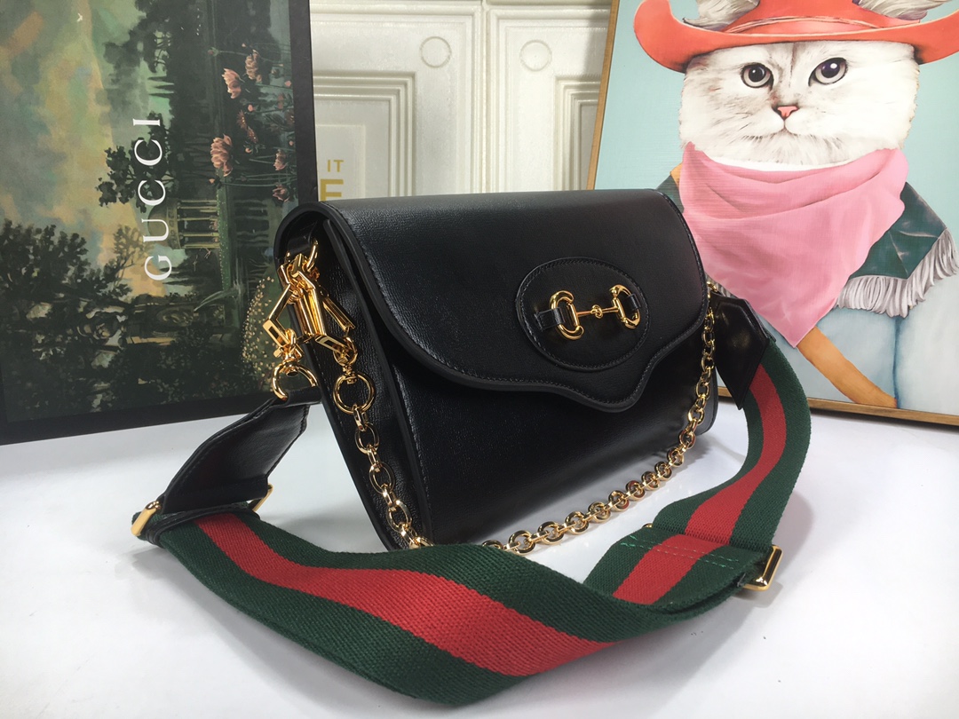 Replica Gucci Aaa-Double G Horsebit 1955 Small Bag- 3 Colors1:1High-quality replica