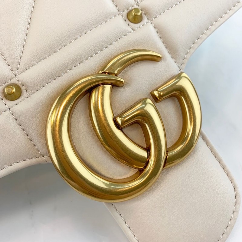 Replica Gucci Gg Marmont Matelasse Shoulder Bag With Studs 4434961:1High-quality replica
