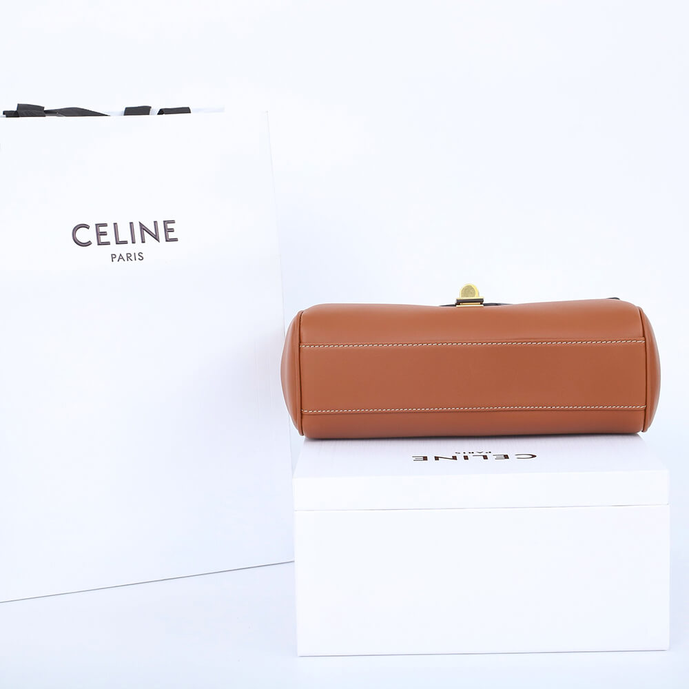 Celine Teen 16 Soft Bag in Supple Calfskin1:1High-quality replica