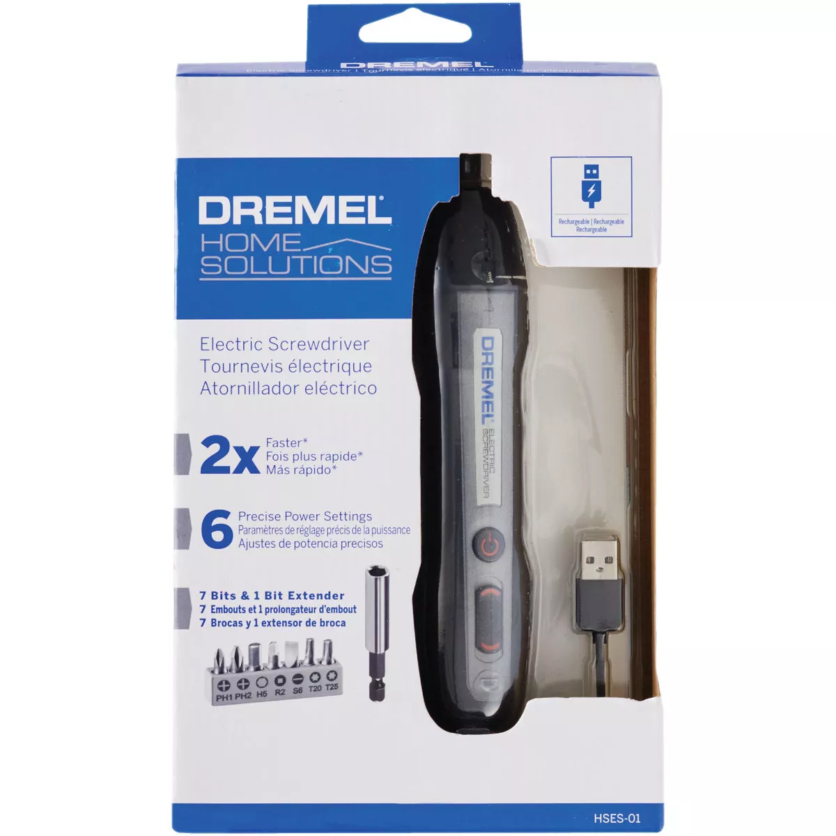 Dremel 4V Lithium-Ion 1/4 In. Cordless Screwdriver Kit with 1.0 Ah Battery & Charger