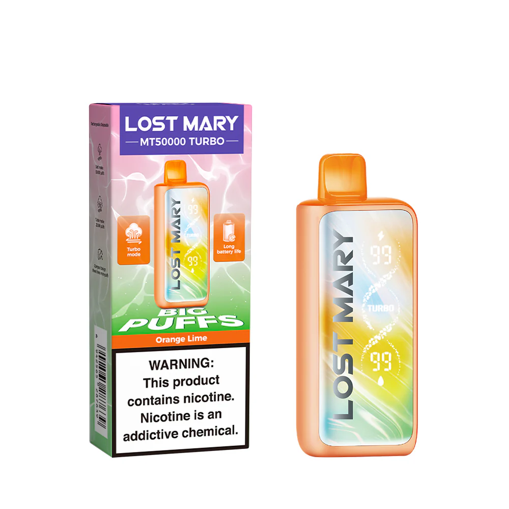 LOST MARY MT50K Turbo ładowalny jednorazowy e-papieros (wszystkie smaki)