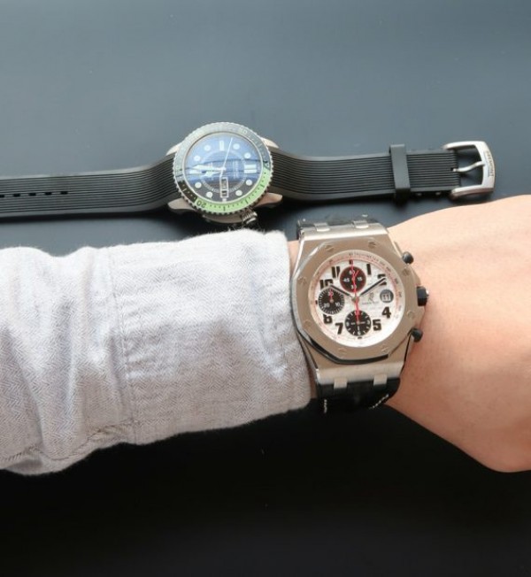 Replica Audemars Piguet Royal Oak Offshore JF Leather Strap - Top club