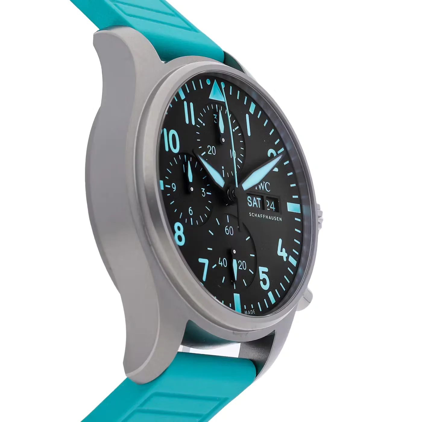 IWC Chronograph 41mm Mercedes-AMG Petronas Formula One Team(1:1 replica) - Elite Watch Atelier