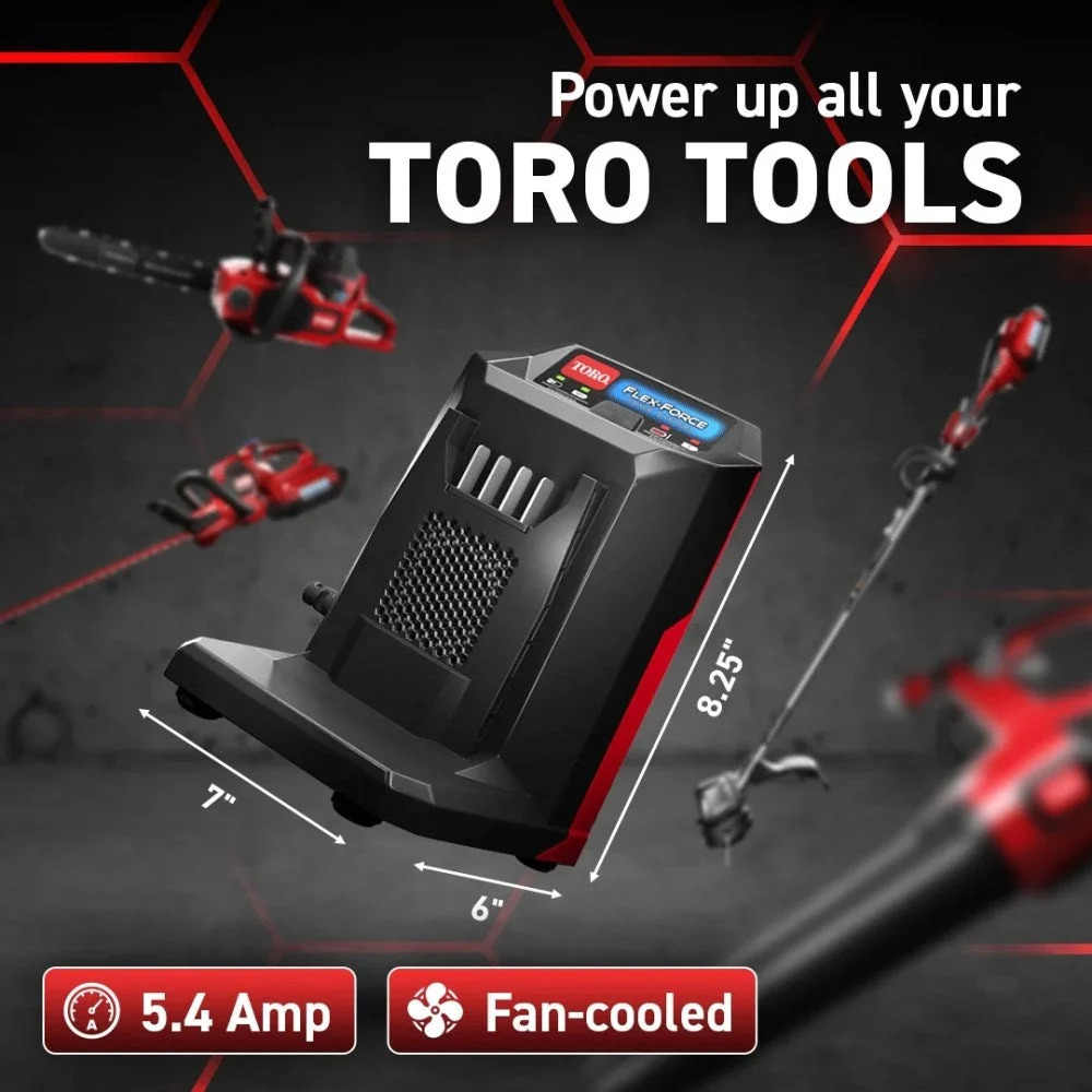 TORO Flex-Force Power System 60 Volt Max Lithium-Ion Battery Charger - Image 3 TORO Flex-Force Power System 60 Volt Max Lithium-Ion Battery Charger - Image 3