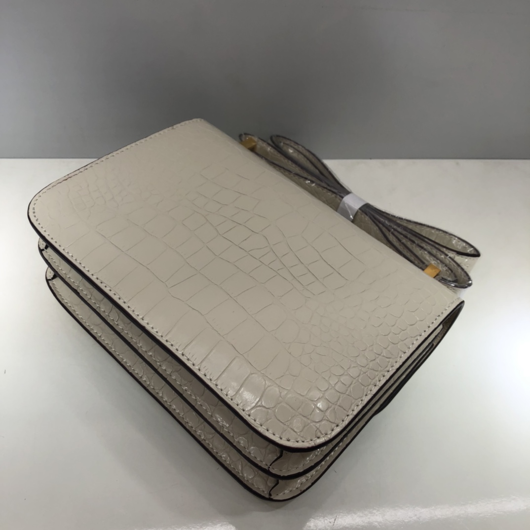 Replica Hermes Constance Crocodile Leather Pattern Cross Body Bag1:1High-quality replica