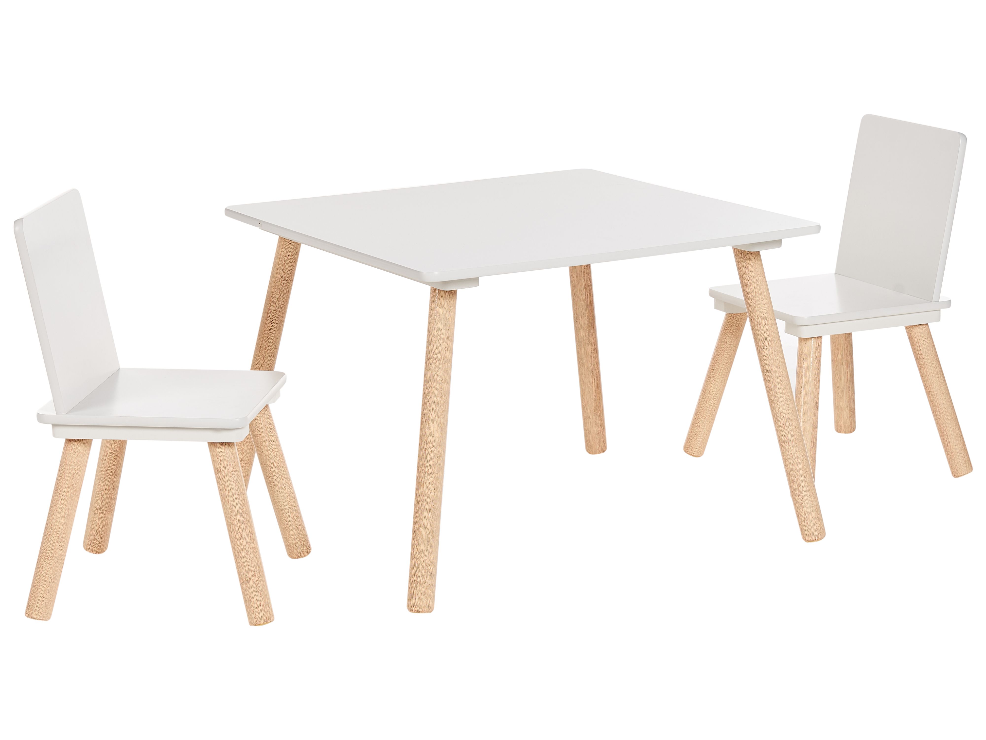 Kids Table with Chairs WRINGLEY White
