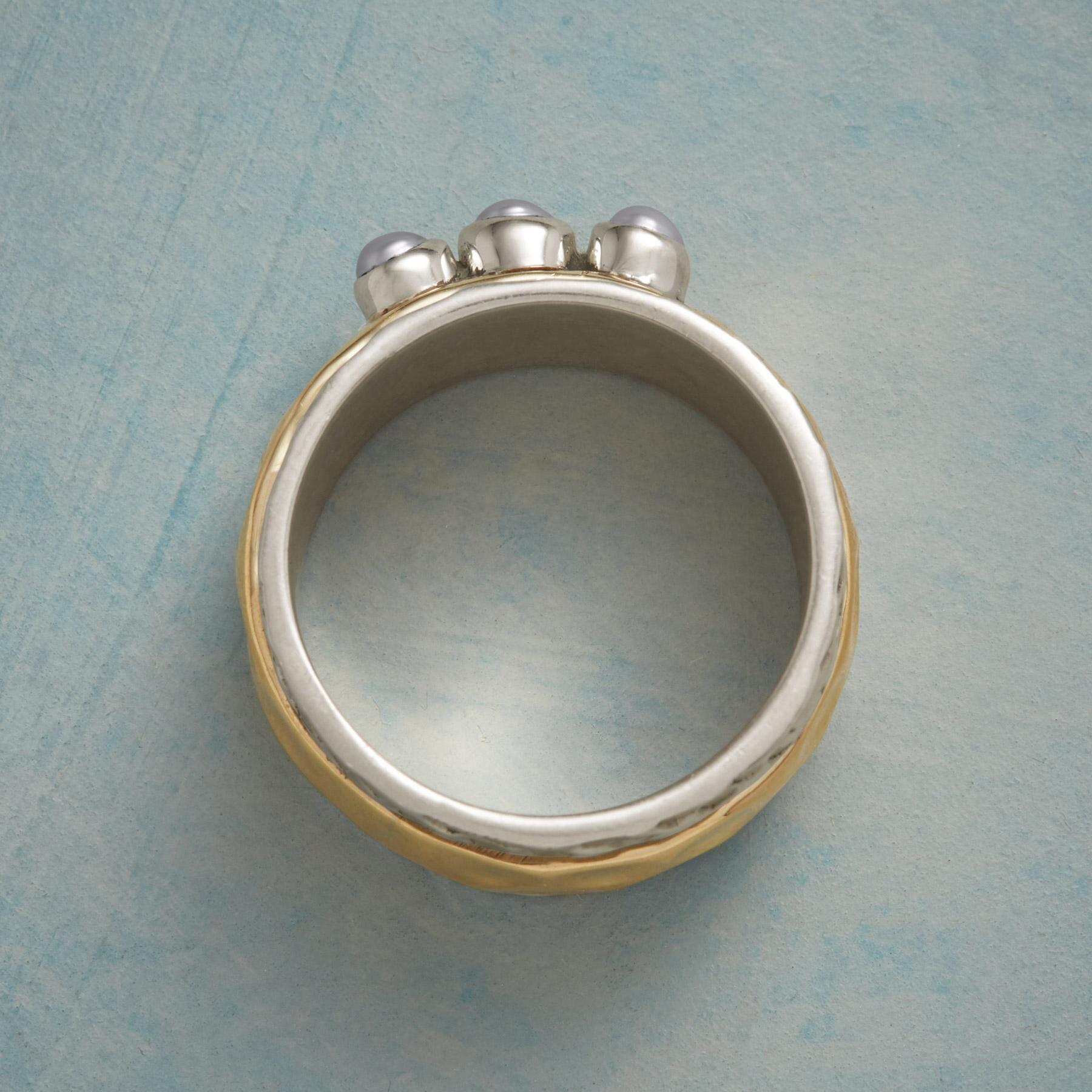 Pearls Of Three Spinner Ring - Sundance Clothing