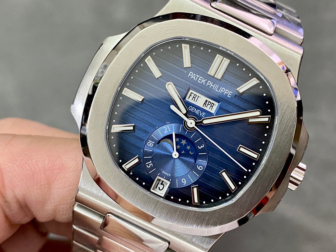 Patek Philippe Replica Watch Nautilus 5726 Blue Dial GR Factory 40.5mm - Top club