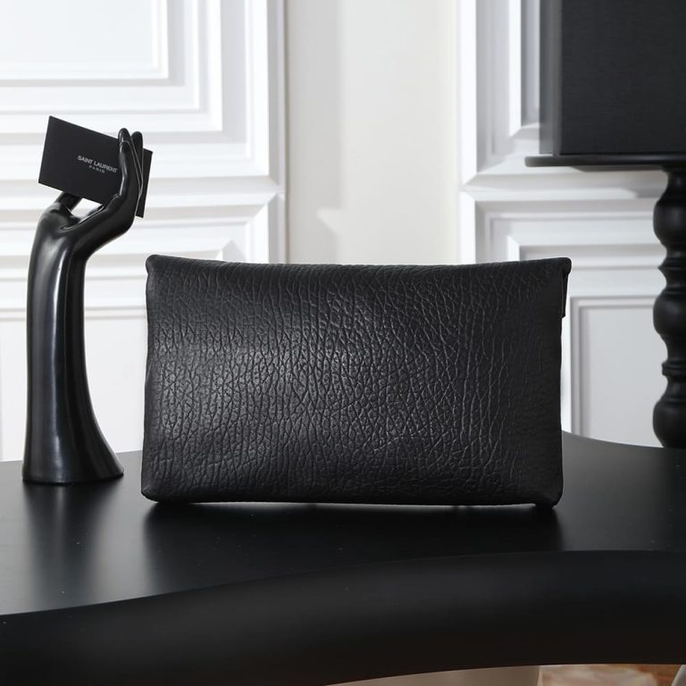 YSL CASSANDRE large envelope pouch in lambskin1:1High-quality replica
