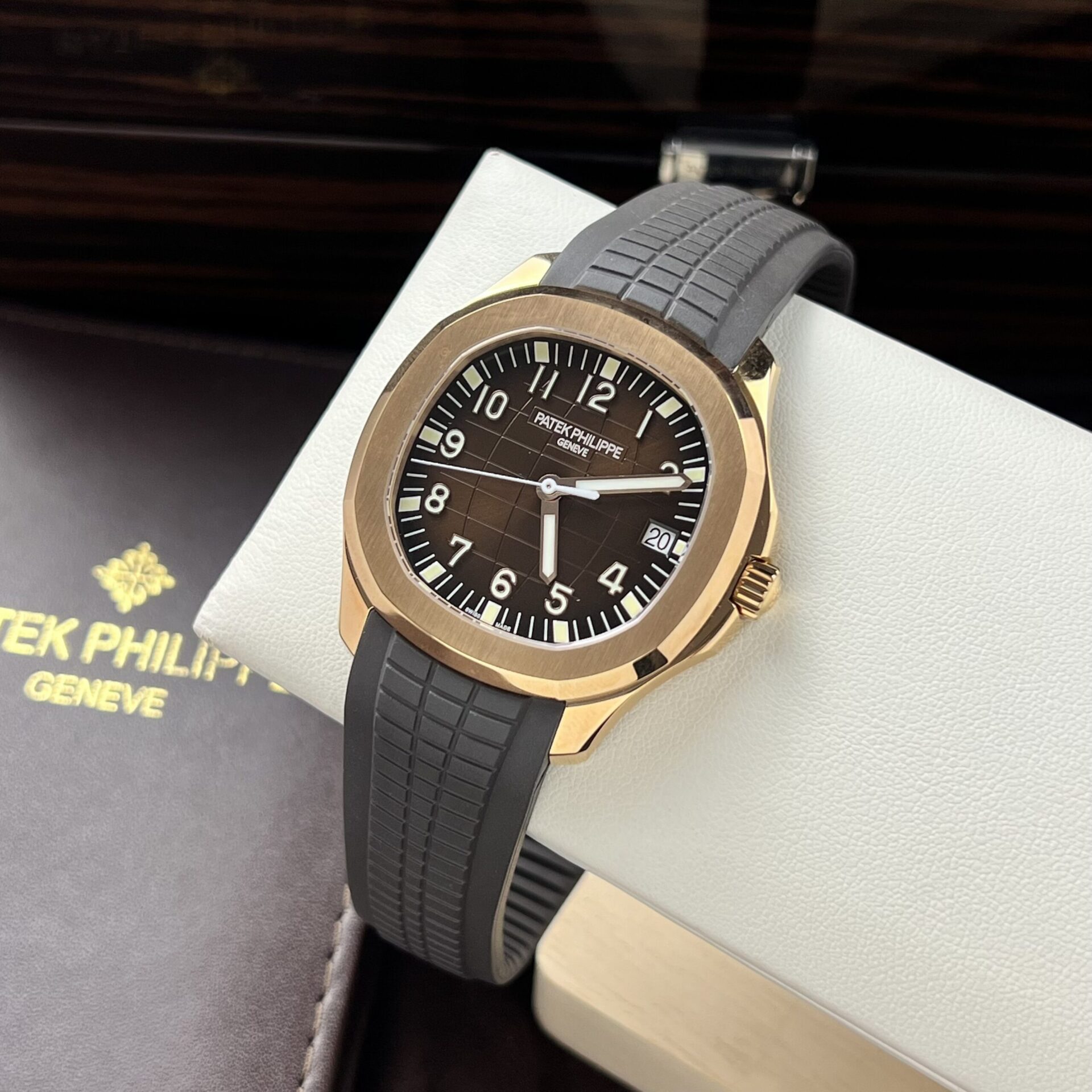 Patek Philippe Replica Watch Aquanaut 5167R Bown Dial 3K Factory 40mm - Top club