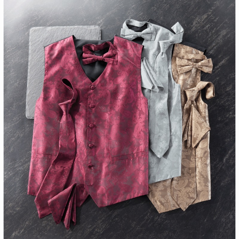 4-Piece Vest Set - MIDNIGHT VELVET CATALOG