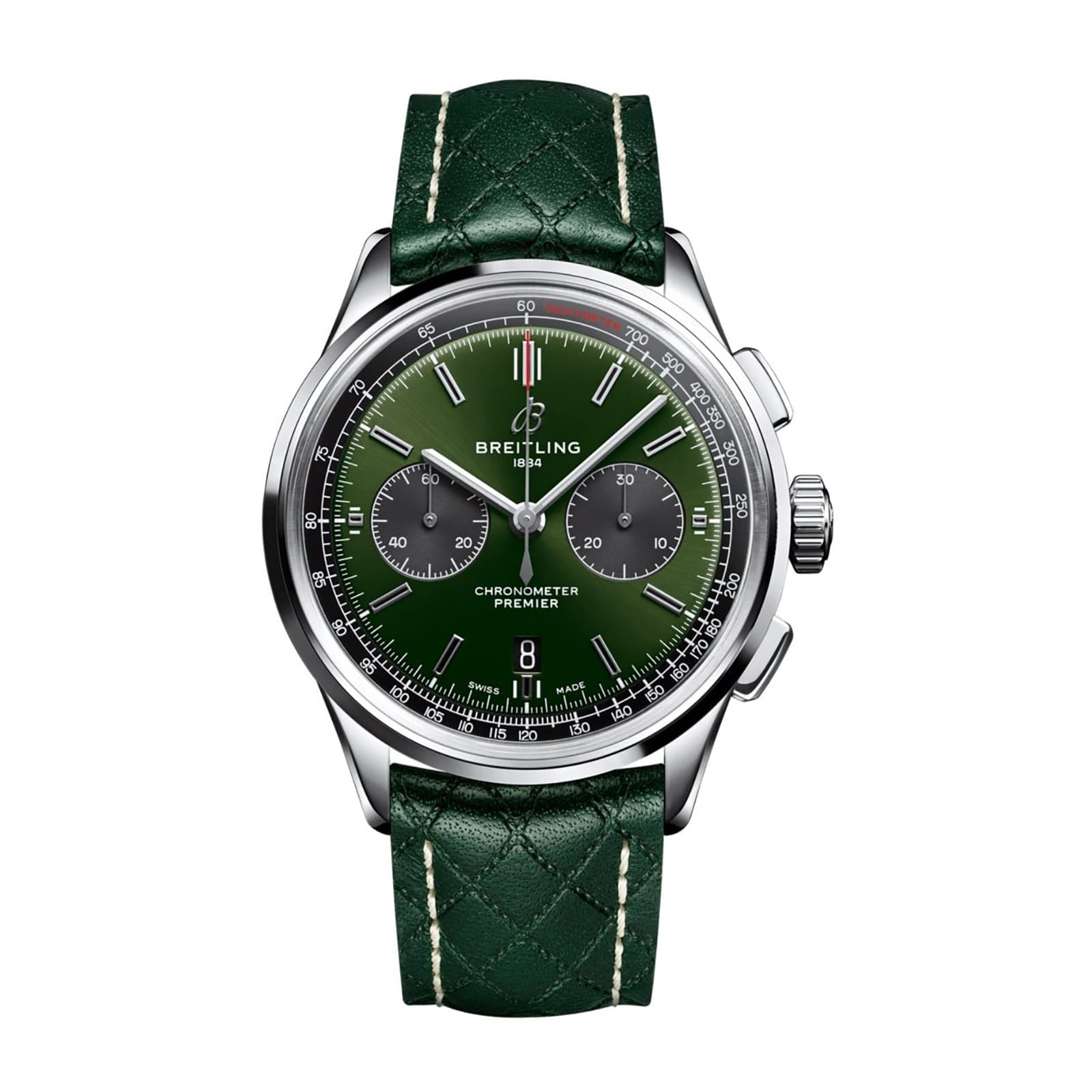 Fake Breitling Replica Watches Premier B01 Chronograph 42 Bentley British Racing Green(1:1 replica) - Top club