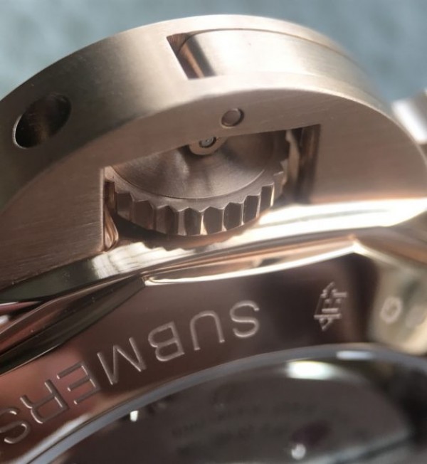 Replica Panerai XF PAM684 RG Luminor Submersible Rubber Strap P.9010 - Top club