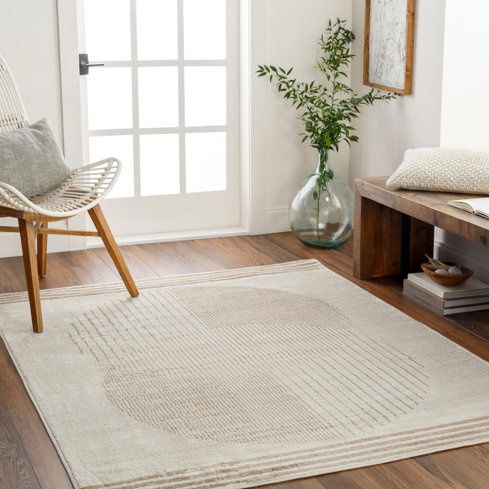 Blokker Weeve Vloerkleed 160 x 215 cm - Licht Beige