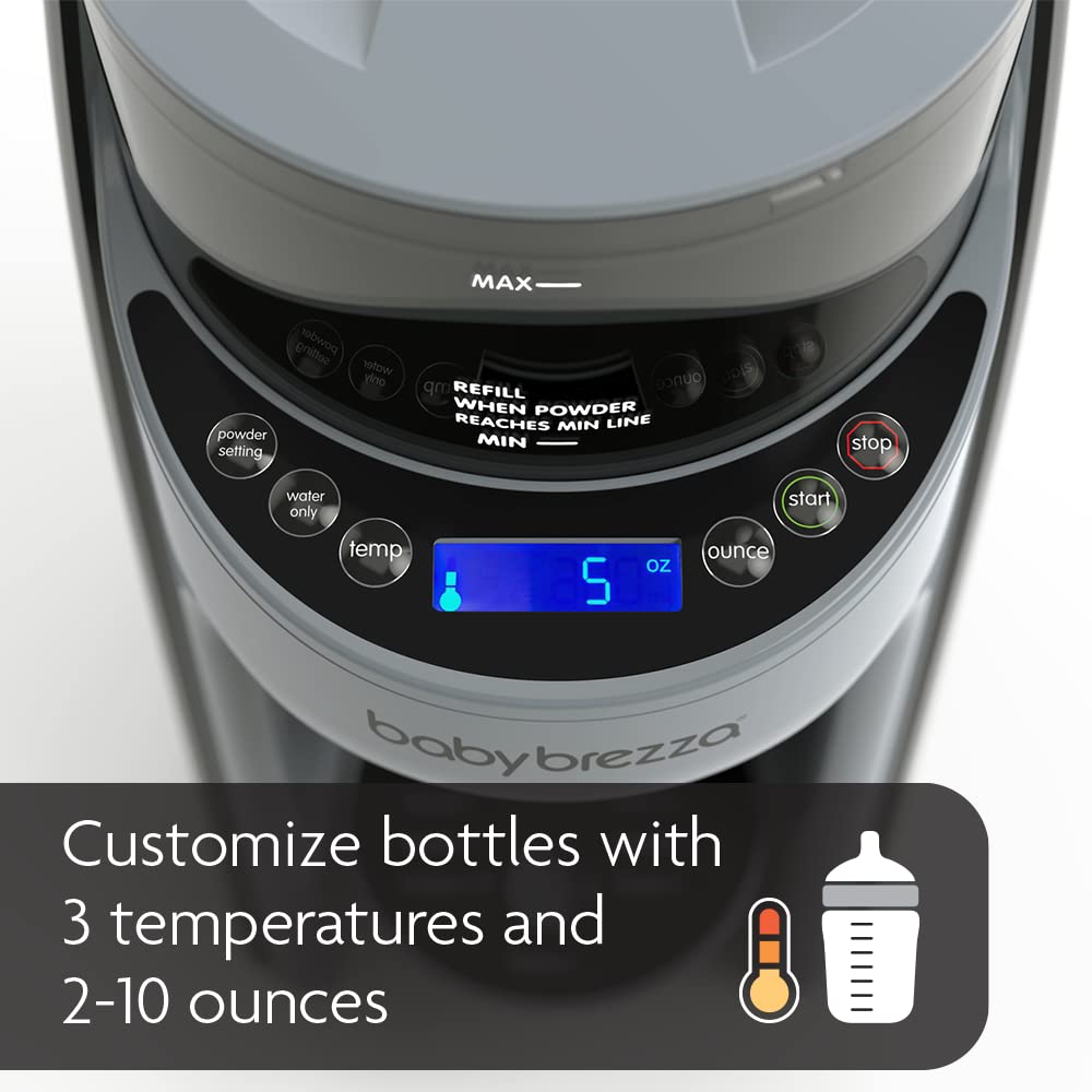 Baby Brezza Formula Pro Advanced Dispenser, Automatic Warm Formula Maker, BPA-Free, White - Image 10