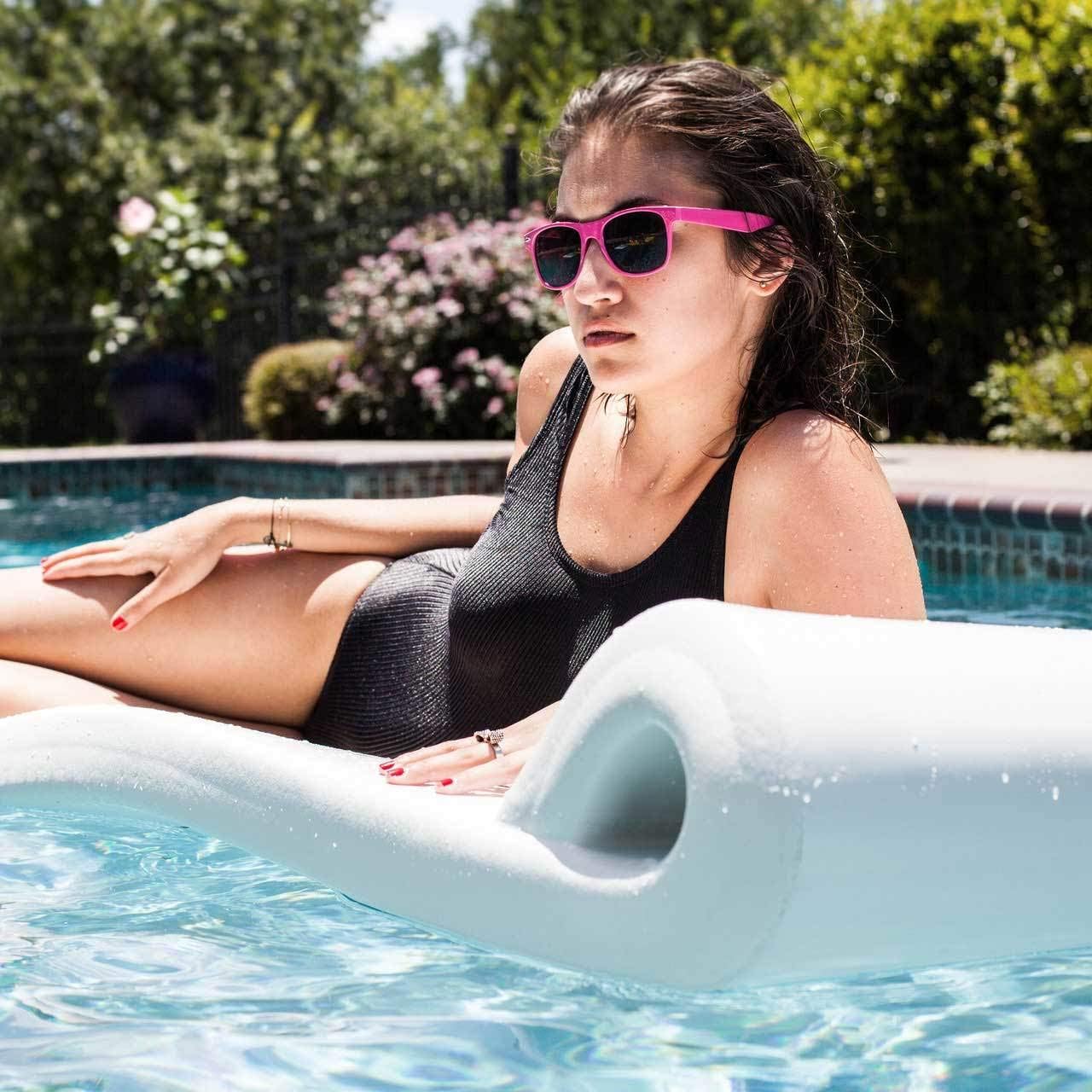 TRC Recreation Super Soft Ultra Sunsation Pool Float Lounger Raft - 2 Pack - Image 4 TRC Recreation Super Soft Ultra Sunsation Pool Float Lounger Raft - 2 Pack - Image 4