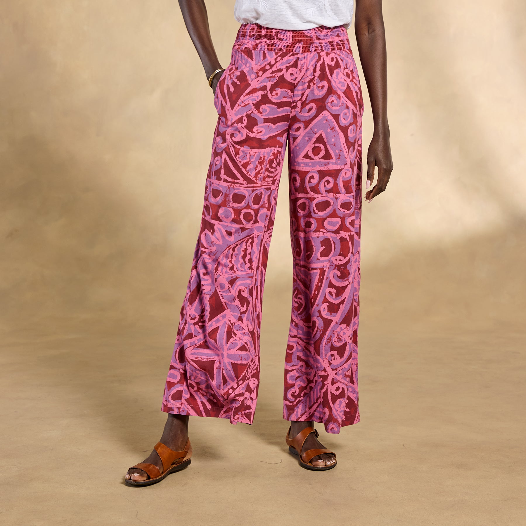 Himari Floral Pants - Sundance Clothing