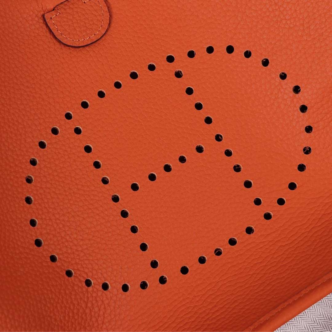 Replica Hermes Aaa-Evelyne Iii 29 Bag Orange/Black/Blue1:1High-quality replica