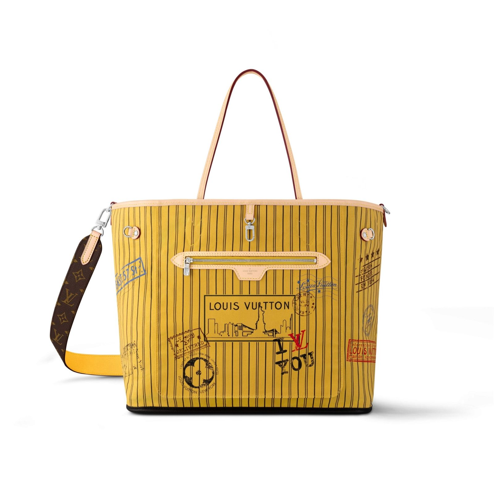 Louis Vuitton Neverfull Bandoulière Inside Out1:1High-quality replica